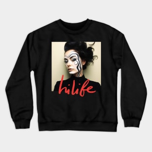 Face Paint Crewneck Sweatshirt